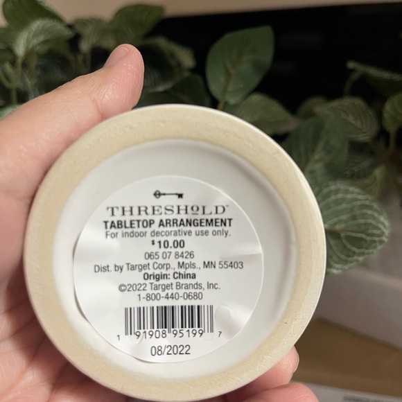 4 Artificial Plant Set Tabletop Plants NEW Fake Plants White Planters SET - Picture 3 of 8